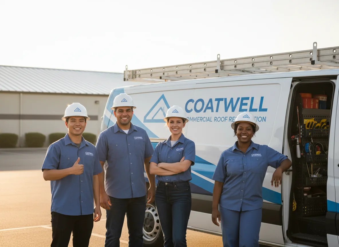 Commercial roof coating company in Reinbeck, IA